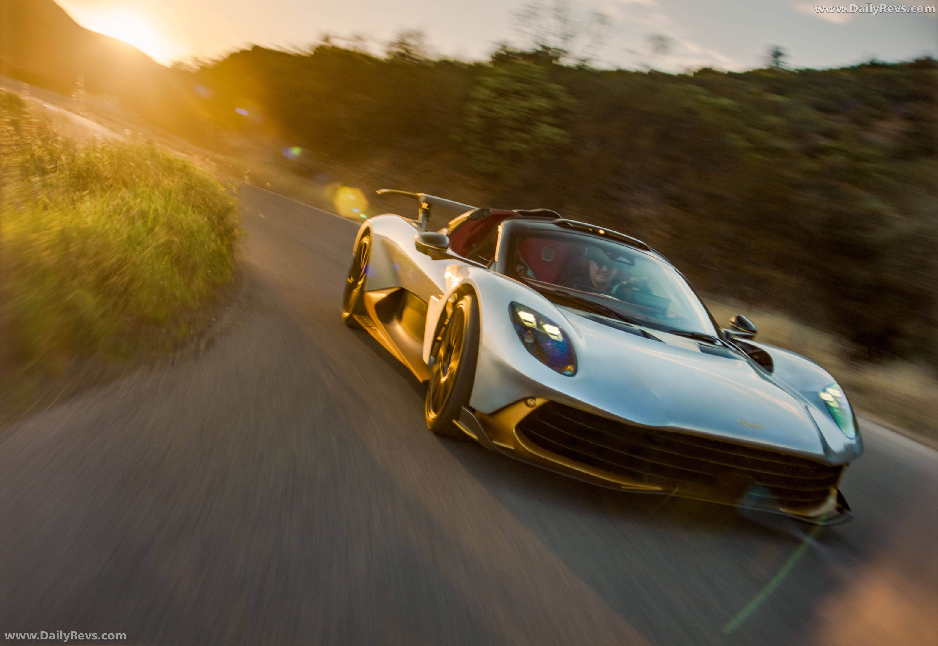 2028 Aston Martin Valhalla Spider Front View